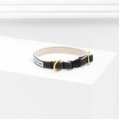 Collier Pour Chat Chef L’Bark Noir Et Crème