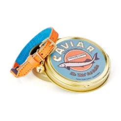 Collier Pour Chat En Cuir Keta Caviar