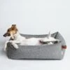 Panier Pour Chien Tweed Gris Clair Sleepy Deluxe -Hariet & Rosie Cloud 7 Dog Bed Sleepy Deluxe Tweed Grey Windsprite 2