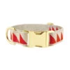 Collier Pour Chien Nice Grill Rouge -Hariet & Rosie Collar Brass NG vermillion M 162e6fcd 0e69 4046 a344 37b0d3ddfbe9