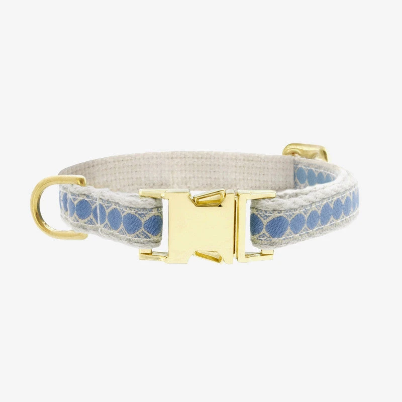 Collier Pour Chien You’re A Stud Cream & Lake Blue 4 Collier Pour Chien You’re A Stud Cream & Lake Blue – Image 2
