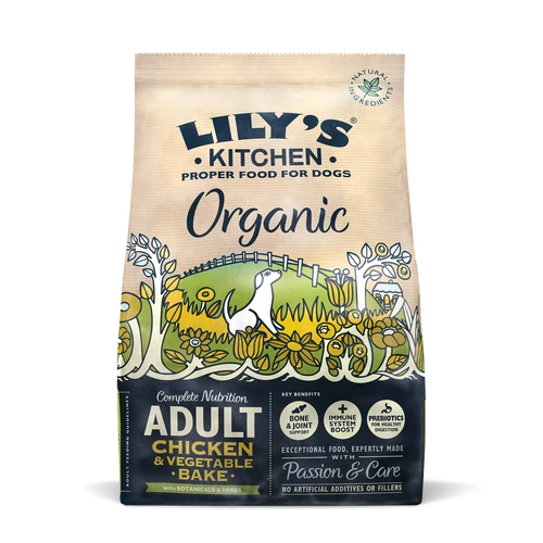 Lily's Kitchen Croquettes Pour Chien Poulet Bio Et Légumes 3 Lily's Kitchen Croquettes Pour Chien Poulet Bio Et Légumes