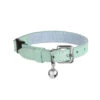 Collier Pour Chat Ice Cream (4 Couleurs) 2 Collier Pour Chat Ice Cream (4 Couleurs) -Hariet & Rosie Designer Luxury Cat Collar Mint Green Leather Cheshire and Wain