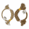 Corde Pour Chien En Chanvre Chestnut 2 Corde Pour Chien En Chanvre Chestnut -Hariet & Rosie Lills Hanfspielzeug Chestnut