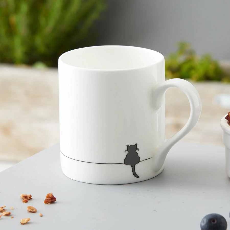 Tasse Chat Accroupi Jin Design 3 Tasse Chat Accroupi Jin Design