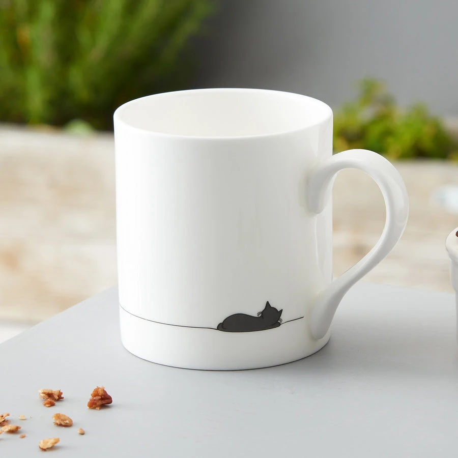 Tasse Chat Allongé Jin Design 3 Tasse Chat Allongé Jin Design