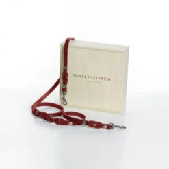Laisse En Cuir Pour Chien Souple Réglable (2x) 38 Laisse En Cuir Pour Chien Souple Réglable (2x) -Hariet & Rosie butter 2x adjustable dog leash chili red a77c10cd 0e58 4141 91ef 6ce1e7105f05