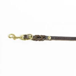 Laisse En Cuir Pour Chien Souple Réglable (2x) 25 Laisse En Cuir Pour Chien Souple Réglable (2x) -Hariet & Rosie butter 2x adjustable details