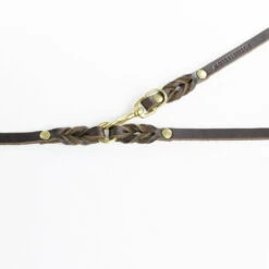 Laisse En Cuir Pour Chien Souple Réglable (3x) -Hariet & Rosie butter 2x adjustable details 2 6fe9f6d0 ef23 4aac 9b25 99ccb6d342df