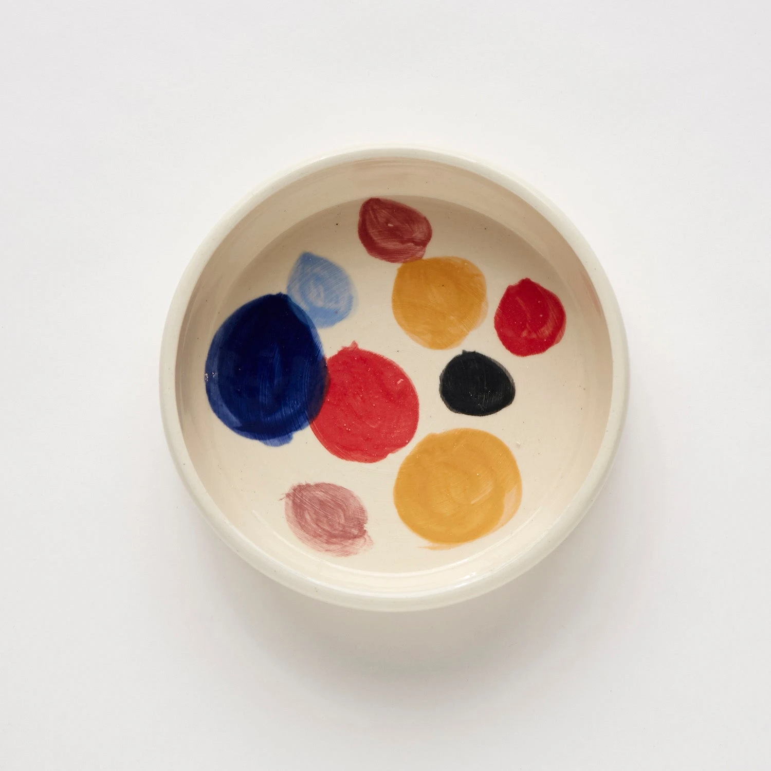 Bol Pour Chien Artisanal En Grès Ronds (2 Coloris) 4 Bol Pour Chien Artisanal En Grès Ronds (2 Coloris) – Image 2