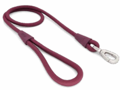 Laisse Pour Chien En Corde Morso -Hariet & Rosie corda prugna gommino plum 500x375 1
