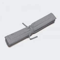 Tapis Pour Chien En Tweed Gris HOSTEL -Hariet & Rosie dog mat tweed grey woolmix rolled