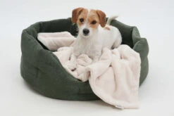 Panier Rond Chelsea Velours Côtelé