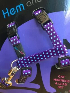 Harnais Et Laisse à Pois Pour Chat -Hariet & Rosie image 30e0bb07 5c95 462a a804 1b2a0741ade4