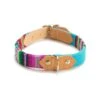 Collier Pour Chien Cuir Et Tissu Inca Blue 2 Collier Pour Chien Cuir Et Tissu Inca Blue -Hariet & Rosie inca blue dog collar back hiro and wolf web 11 1024x1024 1aafab17 1466 4df1 9a40 2826ba531ad9