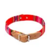 Collier Pour Chien Cuir Et Tissu Inca Orange 2 Collier Pour Chien Cuir Et Tissu Inca Orange -Hariet & Rosie inca orange xl dog collar web 450x450 5e8906bf 7544 45c7 ab03 c0fb26c4ba05