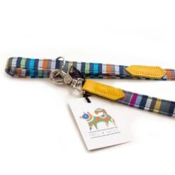 Laisse Kikoy Botanique -Hariet & Rosie kikoy botanical stripe classic lead handle hiro and wolf web 1024x1024 d76e567e 39fc 4942 908b 1a3a24e34ded