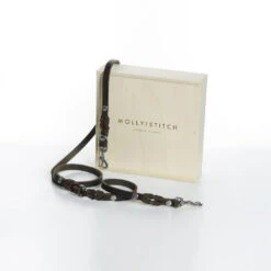 Laisse En Cuir Pour Chien Souple Réglable (2x) 24 Laisse En Cuir Pour Chien Souple Réglable (2x) -Hariet & Rosie leather 140 silver