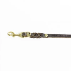 Laisse Pour Chien En Cuir Souple Simple (8 Couleurs) 25 Laisse Pour Chien En Cuir Souple Simple (8 Couleurs) -Hariet & Rosie leather details 1