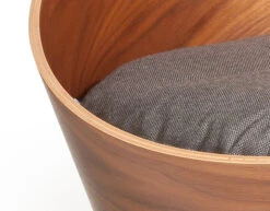 Panier Pour Chien Et Chat Design Covo -Hariet & Rosie mc 92021 beds covo walnut mocca 003 wb detail2