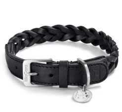 Collier En Cuir Pour Chien Bergamo 10 Collier En Cuir Pour Chien Bergamo -Hariet & Rosie mc c04 007 01 m walk bergamo collar black