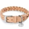 Collier En Cuir Pour Chien Bergamo -Hariet & Rosie mc c04 007 02 m walk bergamo collar natural