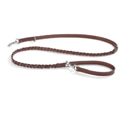 Laisse Pour Chien En Cuir Bergamo -Hariet & Rosie mc c05 009 03 walk bergamo lead brown 1