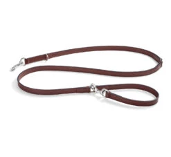 Laisse Pour Chien En Cuir Bergamo -Hariet & Rosie mc c05 010 03 walk bergamo lead brown 1