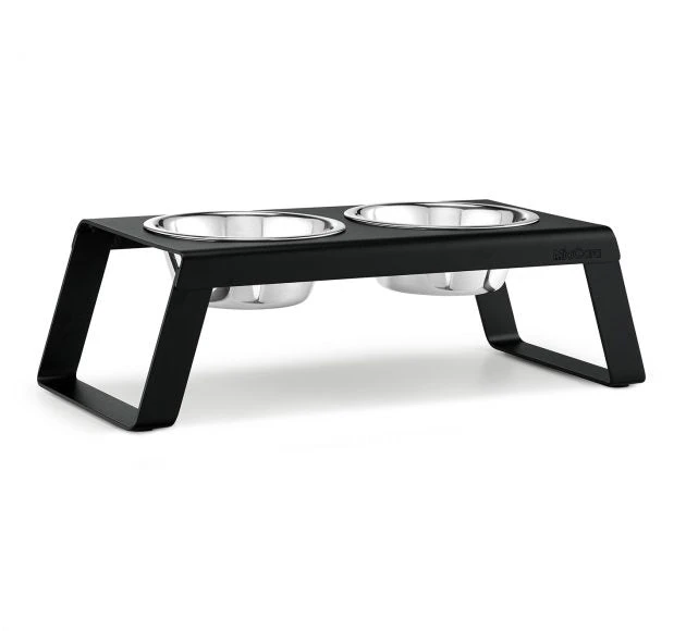 Double écuelle Surélevée Alu Design Pour Chien Desco 3 Double écuelle Surélevée Alu Design Pour Chien Desco