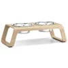 Double écuelle Surélevée Design Pour Chien Desco Bois 2 Double écuelle Surélevée Design Pour Chien Desco Bois -Hariet & Rosie mc c06 007 01 m desco ash natural