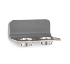 Bols Surélevés Pour Chat Arco 9 Bols Surélevés Pour Chat Arco -Hariet & Rosie mc c06 011 01 s eat arco dog feeder hpl grey