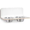 Bols Surélevés Pour Chien Arco -Hariet & Rosie mc c06 011 02 m eat arco dog feeder hpl white 1