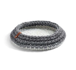 Panier Pour Chat Nido -Hariet & Rosie mc g02 005 02 sleep nido cat basket slate white