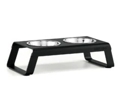 Double écuelle Design Pour Chat Desco (4 Couleurs)