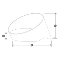 Panier Pour Chien Et Chat Design Covo -Hariet & Rosie miacara cane sleep covo product sizes