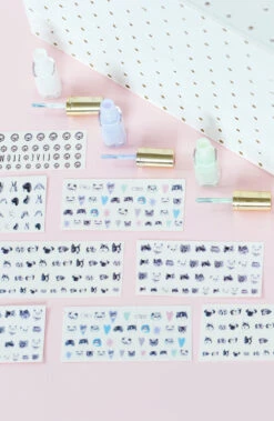 Stickers Autocollant Pour Ongle ~ Chat ~ -Hariet & Rosie nail transfers web