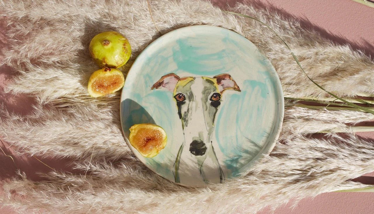 Assiette Chien Artisanale 4 Assiette Chien Artisanale – Image 2