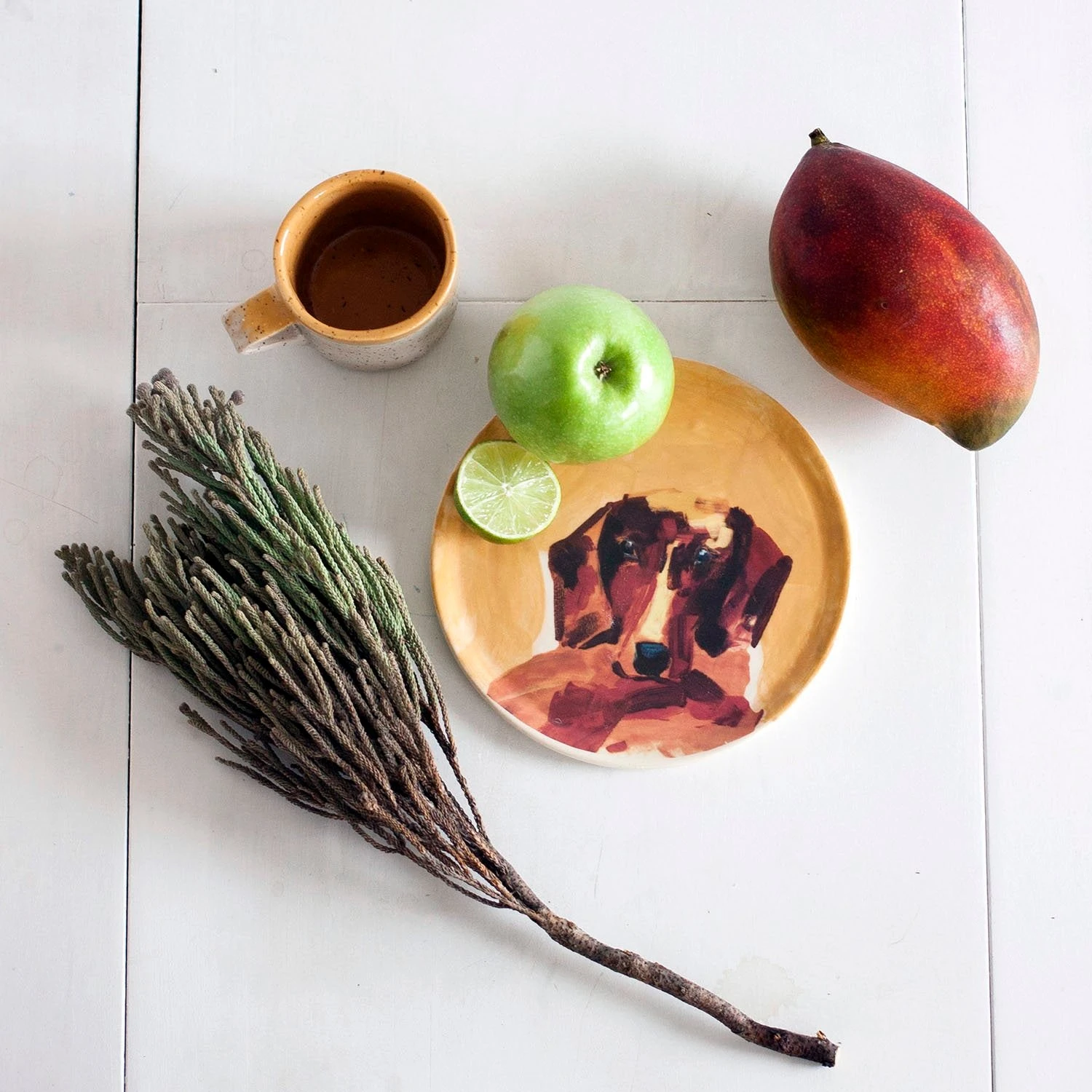 Assiette Chien Artisanale 3 Assiette Chien Artisanale