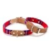 Collier Pour Chien Cuir Et Tissu Shuka Red 1 Collier Pour Chien Cuir Et Tissu Shuka Red -Hariet & Rosie red shuka tan dog collars web 1024x1024 91a89640 a27d 4592 aa7e 25cbd6cd3e7c