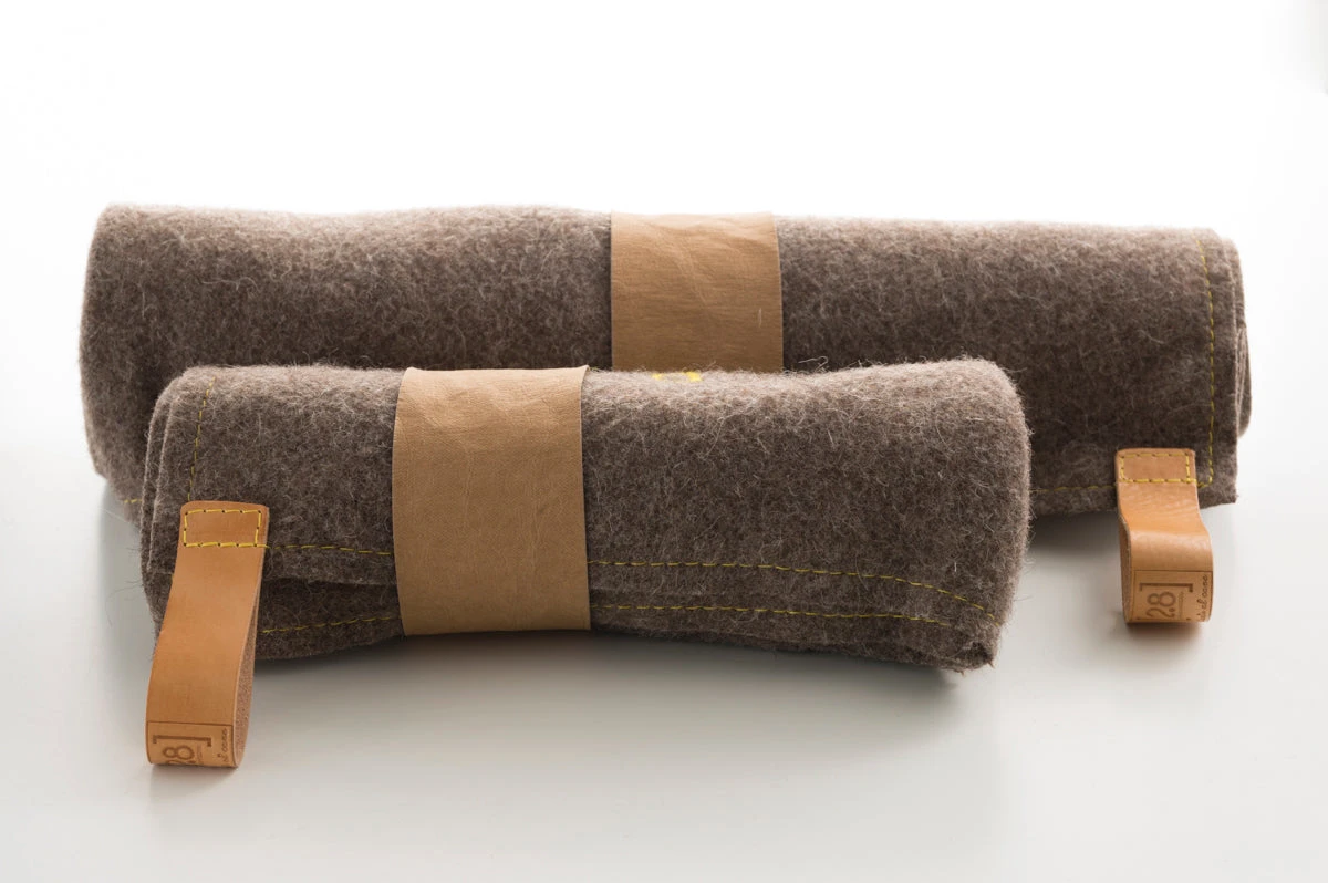 Couverture En Laine Recyclée Ansel Duepuntootto 4 Couverture En Laine Recyclée Ansel Duepuntootto – Image 2