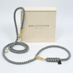 Laisse Pour Chien En Corde Réglable (11 Couleurs) 22 Laisse Pour Chien En Corde Réglable (11 Couleurs) -Hariet & Rosie sl1519 sport 200 grey 2