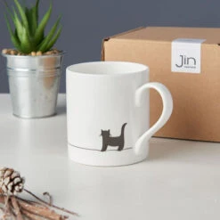 Tasse Chat Debout Jin Design