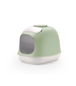 Bac à Litière Pour Chats Design MINÙ 15 Bac à Litière Pour Chats Design MINÙ -Hariet & Rosie vs0500 vb bac a litiere vert amande united pets